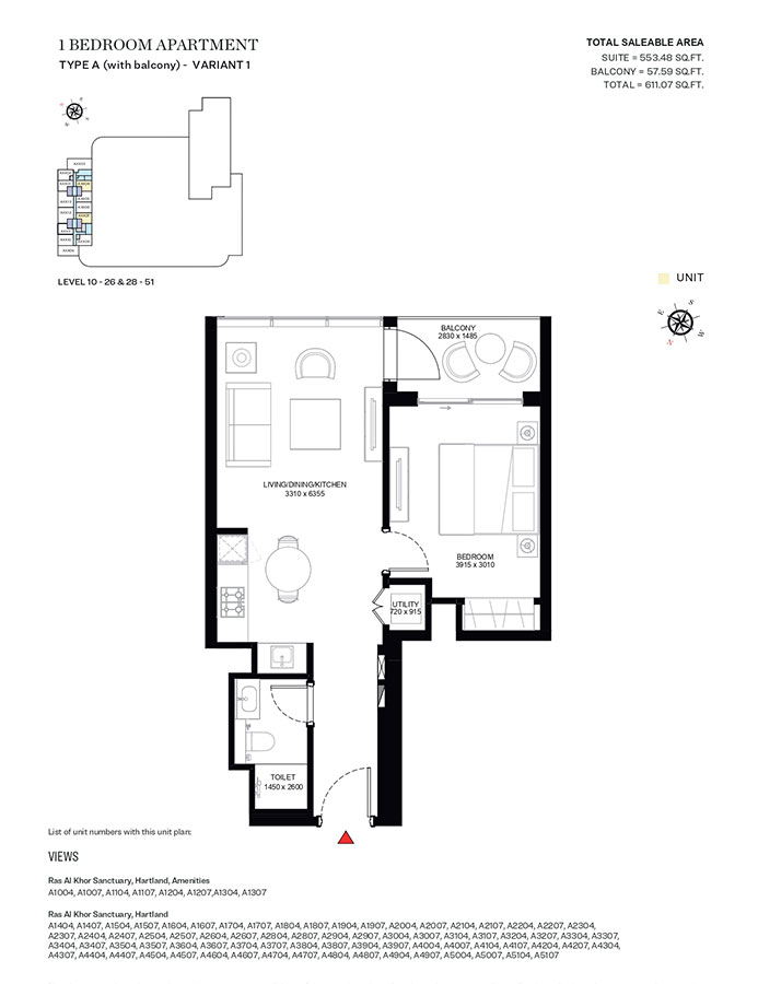 1 Bedroom